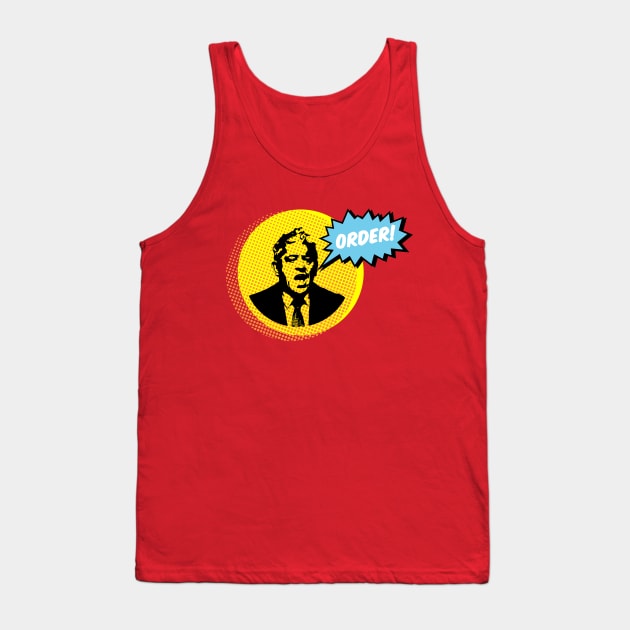 John Bercow - Order! Comic Style Tank Top by NeonSunset